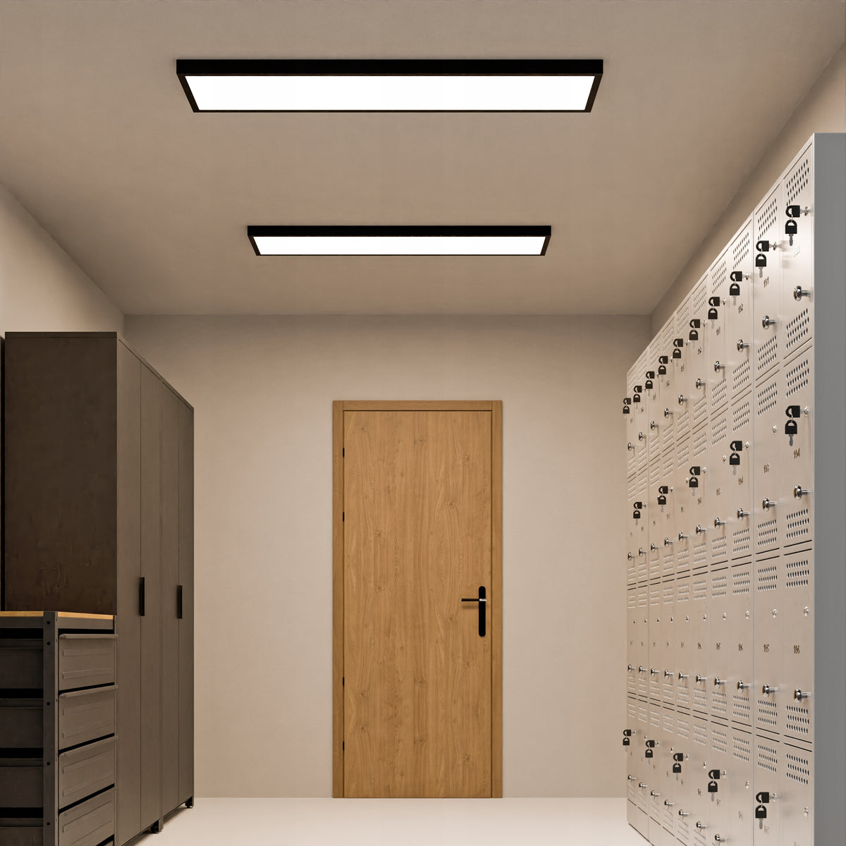 Přisazený LED panel 5600 lm, 30 × 120 cm