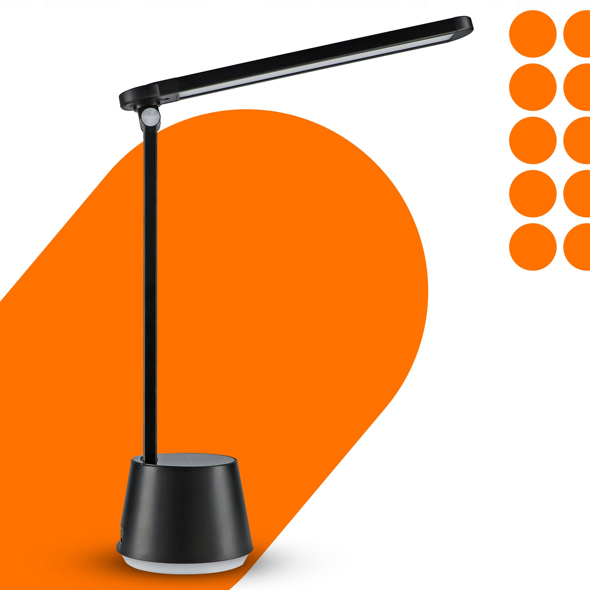 LED stolní lampa 10 W, s dotykovým ovládáním, stmívatelná, nastavitelná