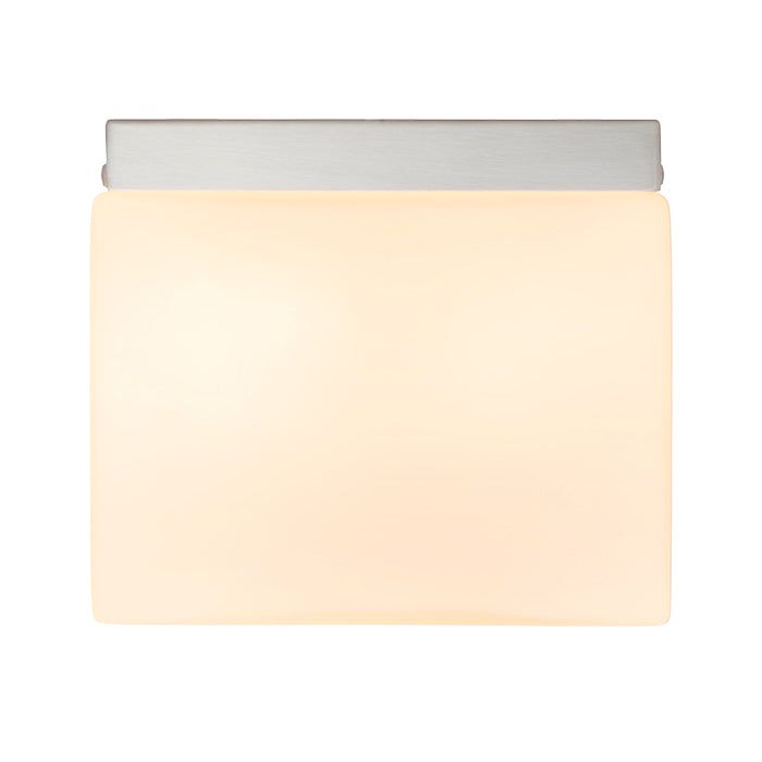 ARANA SQ přisazená matný nikl 230V LED E14 2x6W