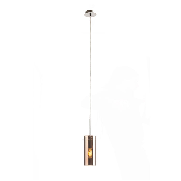 SANSSOUCI I závěsná měděné sklo 230V LED E27 15W