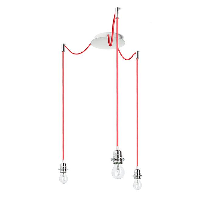 KOMBIX 3 závěsná sada CHZ+ČEK+CHO 230V LED E27 3x15W