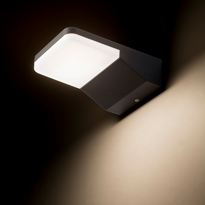 VIRGO nástěnná antracitová 230V LED 9W IP65 3000K