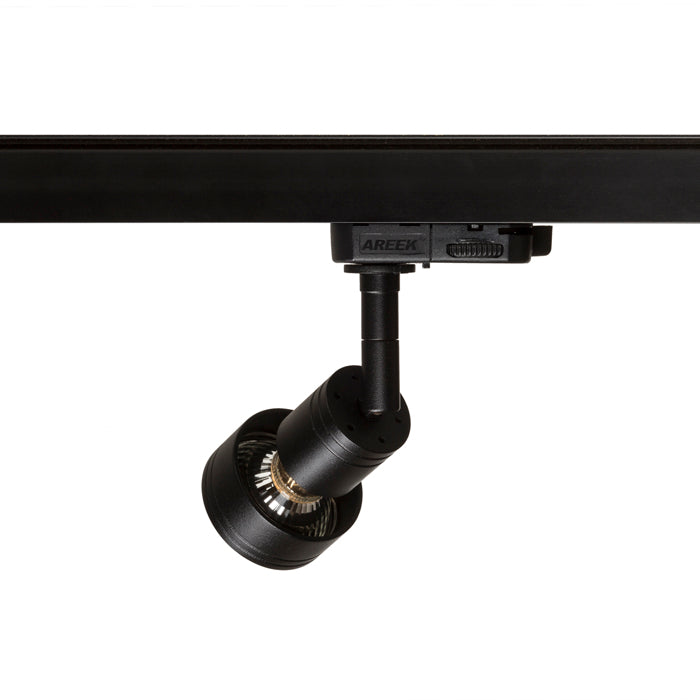 PURINA pro tříokr. lištu černá 230V LED GU10 8W
