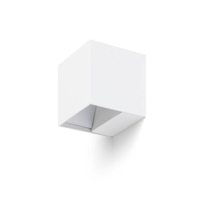 CARRE nástěnná bílá 230V LED 2x3W IP54 3000K