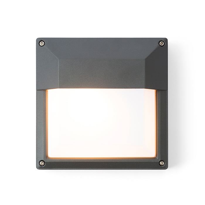 DELTA 215 nástěnná antracitová 230V LED E27 15W IP54