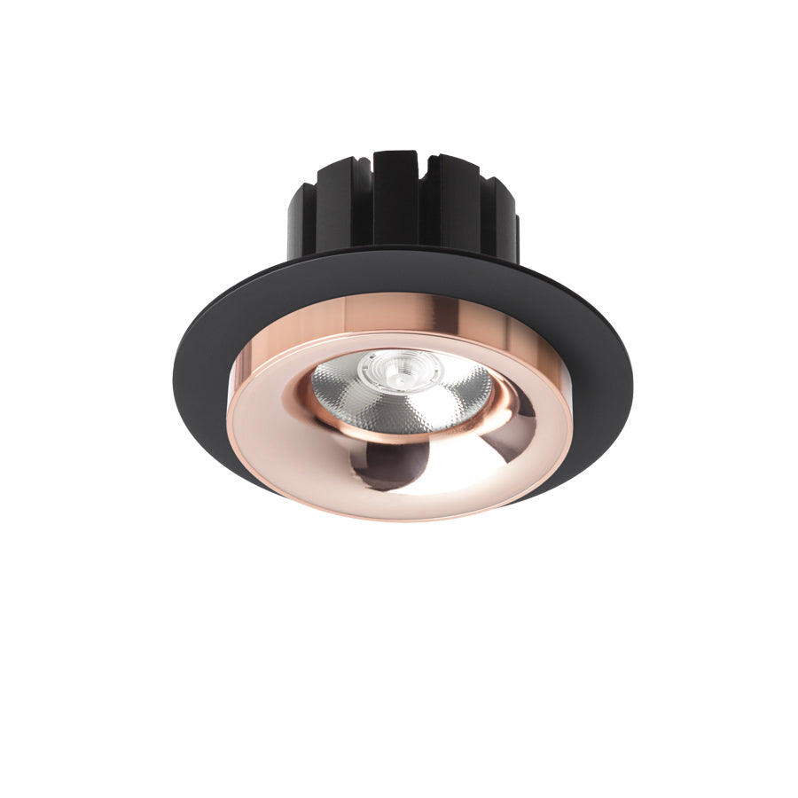 SHARM R I zápustná černá měď/měď 230V LED 10W 24° 3000K