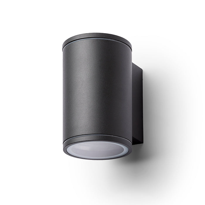 LIZZI I nástěnná antracitová 230V LED GU10 8W IP54