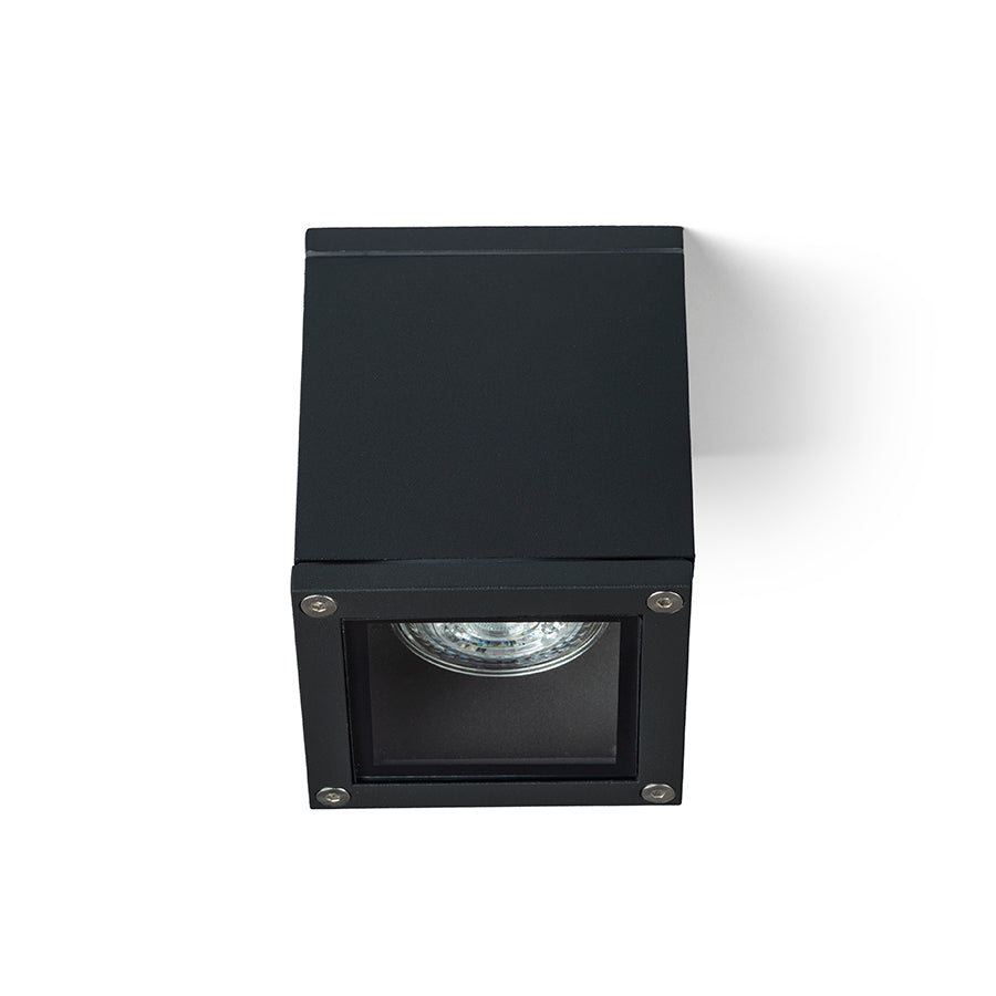 KEIG stropní černá 230V LED GU10 8W IP65