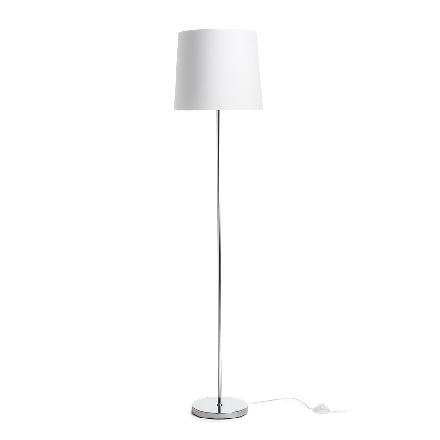 NYC/CONNY 35 stojanová Polycotton bílá/chrom 230V LED E27 15W