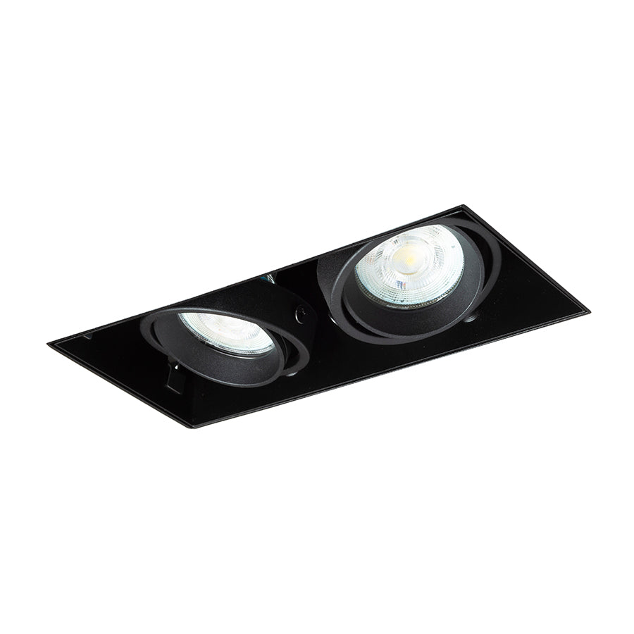ELECTRA II GU10 frameless černá 230V LED GU10 8W