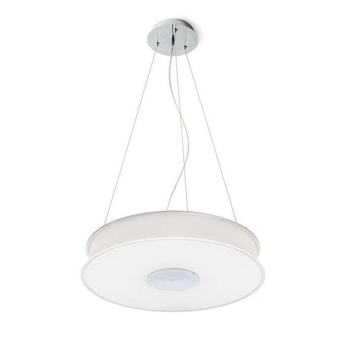 ASTERI LED závěsná satinované sklo/chrom 230V LED 35W 3000K