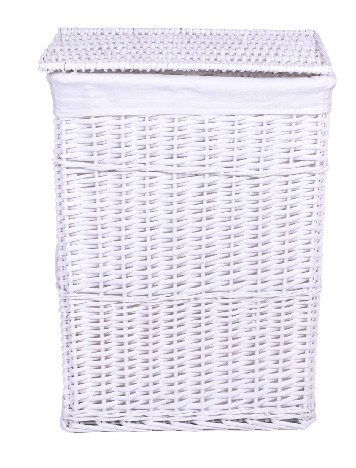 Proutěný koš 114 l – bílý