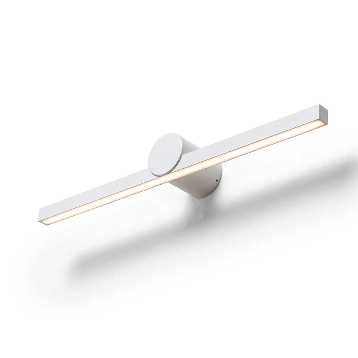 Koupelnové nástěnné LED svítidlo LUISA 60, bílé, 12 W, teplá bílá 3000 K, IP54