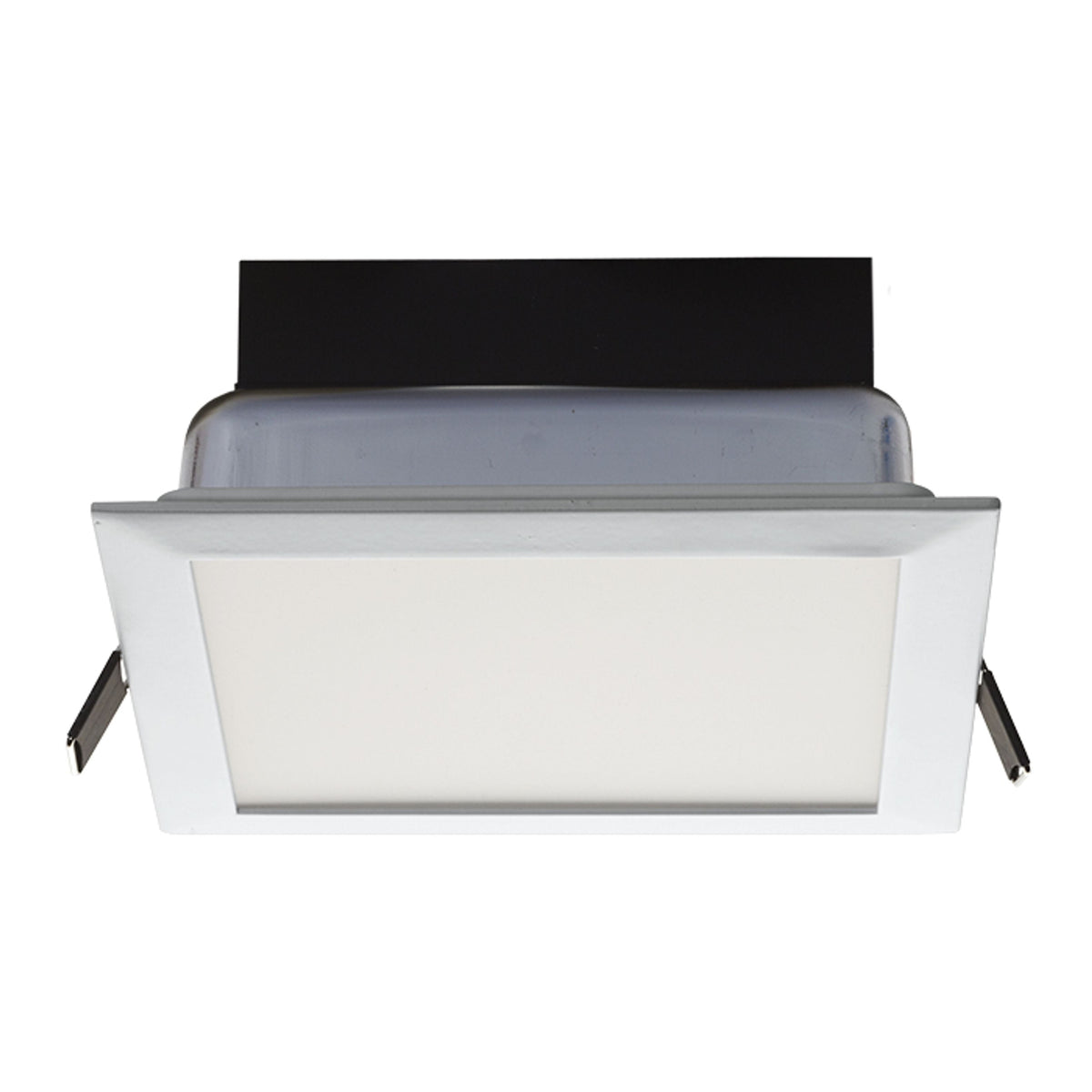 Čtvercové zápustné LED svítidlo SEEYOU 15, bílé, 16 W, teplá bílá 3000 K – fotografie 5
