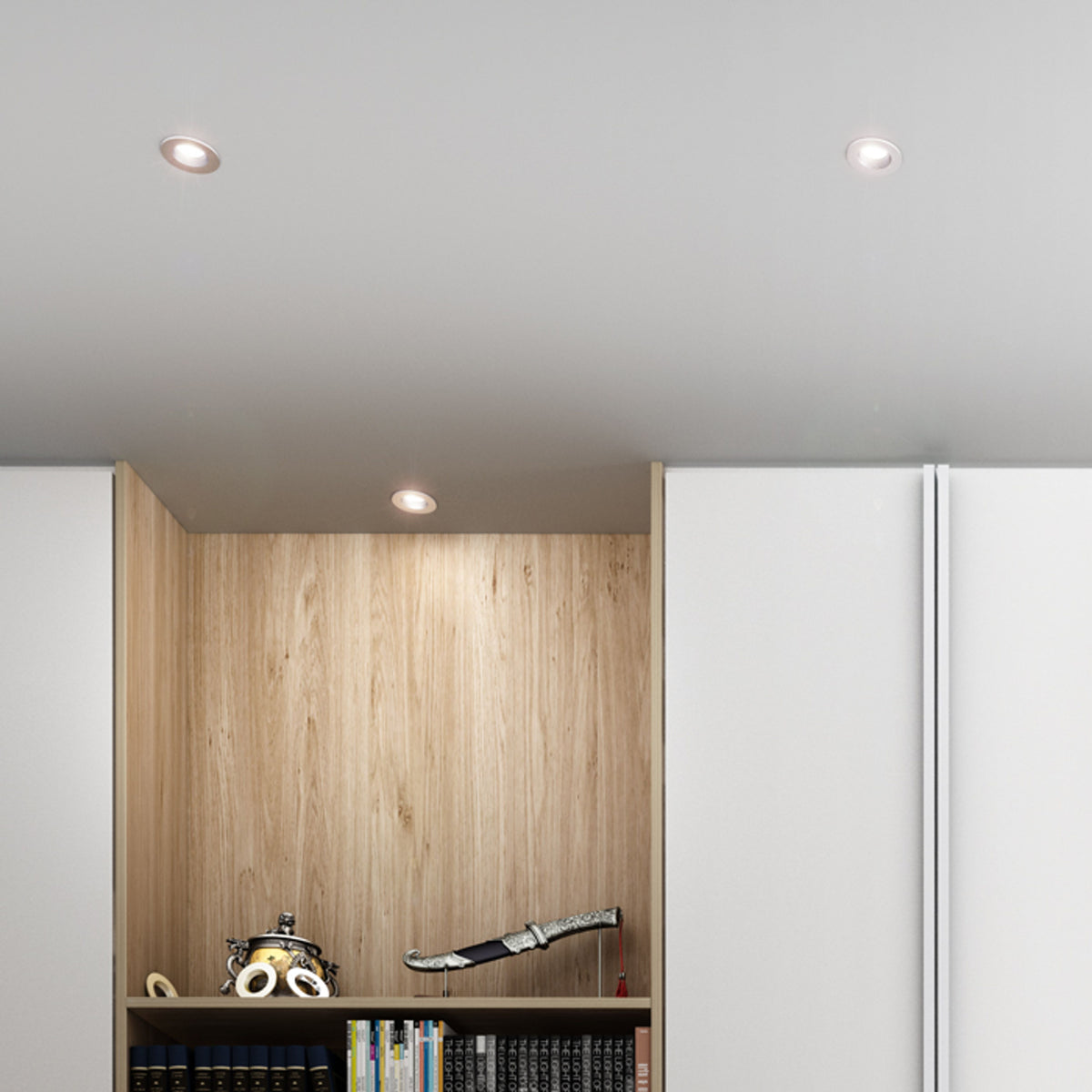Koupelnové zápustné LED svítidlo RINO bez krytu, 10 W, teplá bílá 3000 K, IP65 – fotografie 8