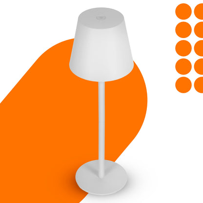 LED stolní lampa, s dotykovým ovládáním, 3 režimy barvy světla