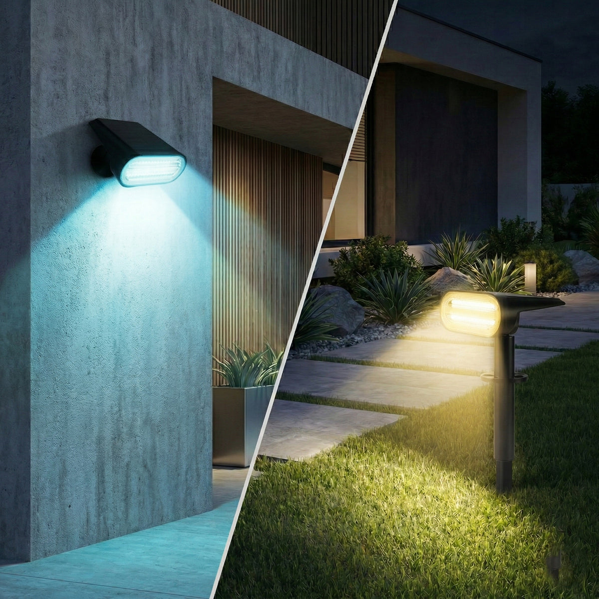 LED solární zápichové svítidlo