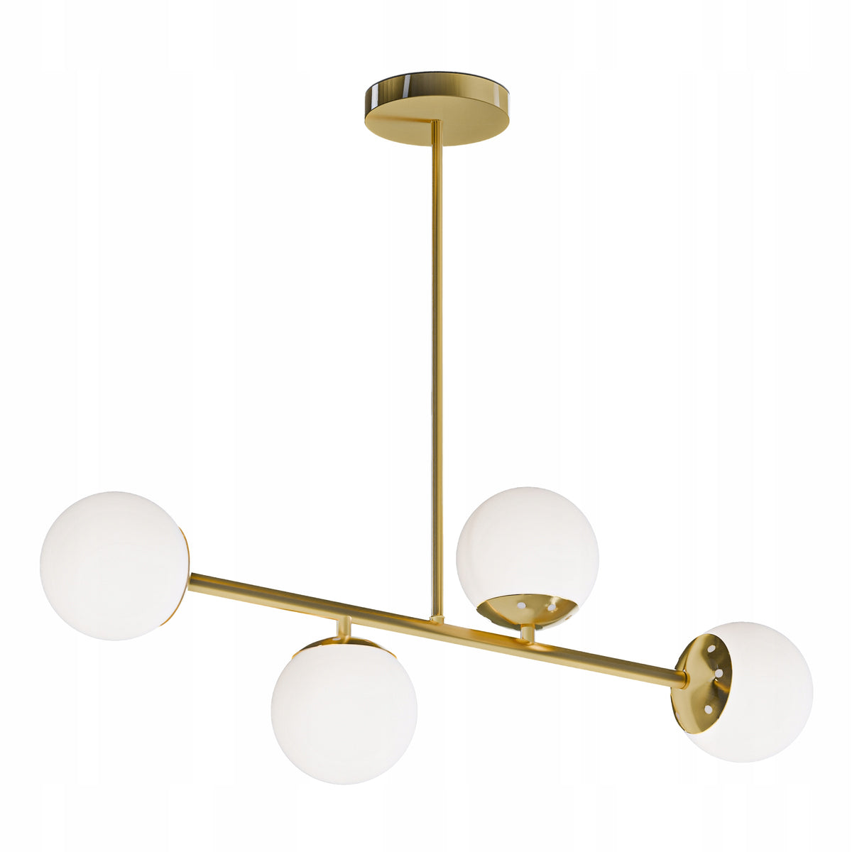 Zlaté závěsné svítidlo E27