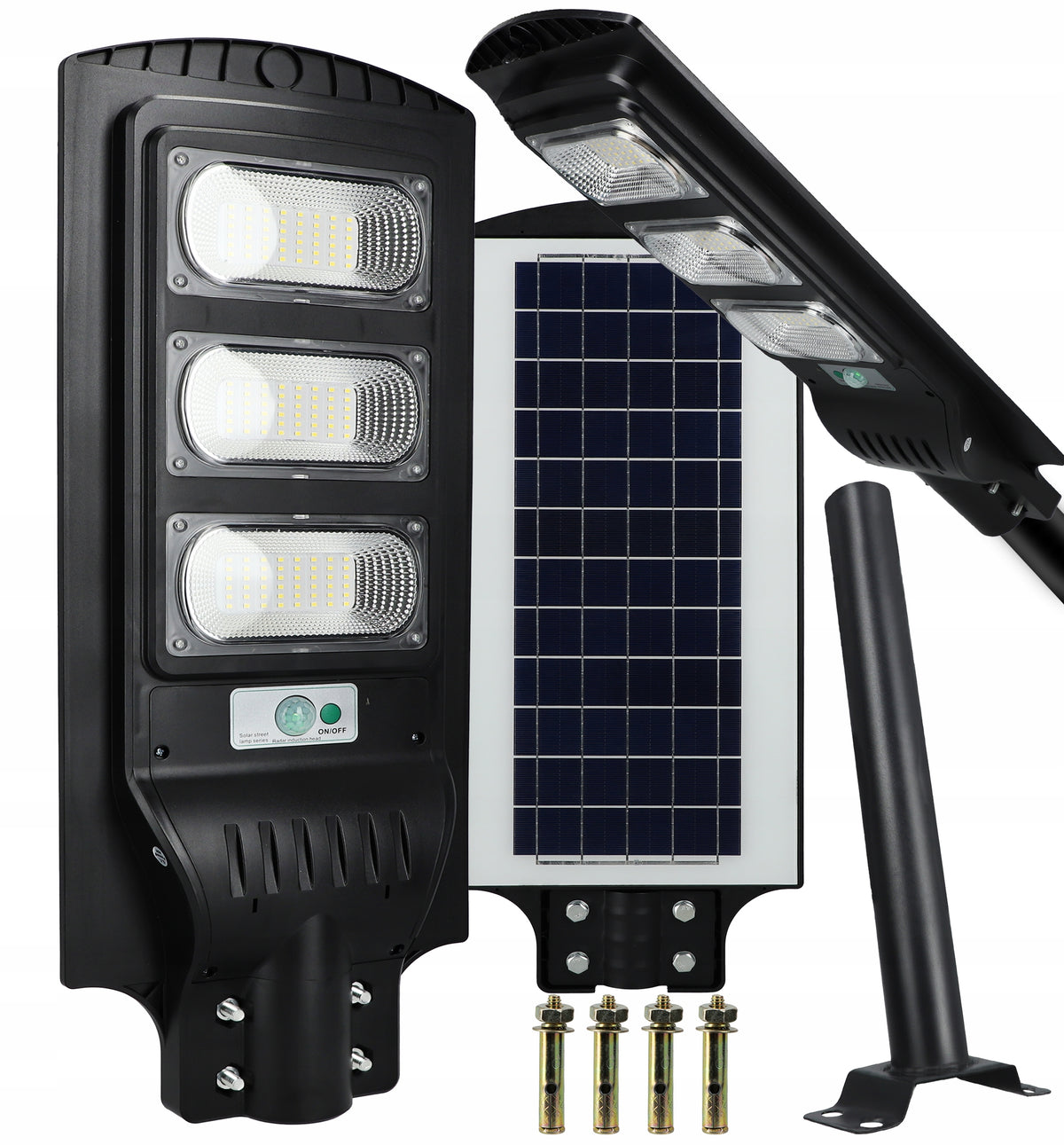 LED solární pouliční svítidlo 150 W