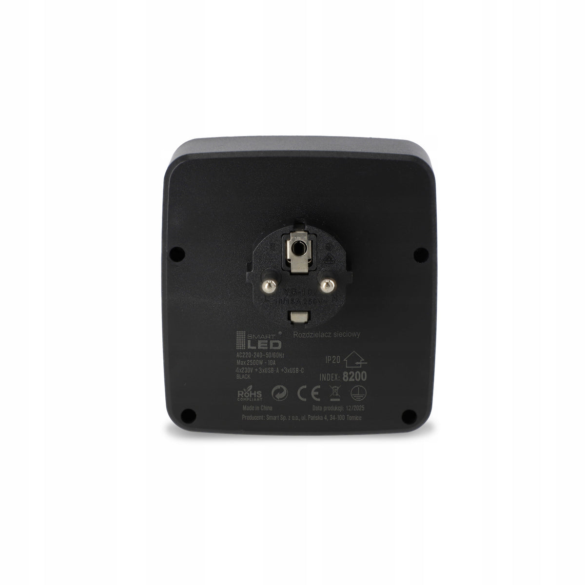 Prodlužovací kabel 230 V, USB