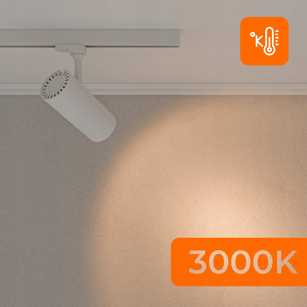 Bílá LED žárovka GU10 3 W, 250 lm, 3000 K – teplá bílá