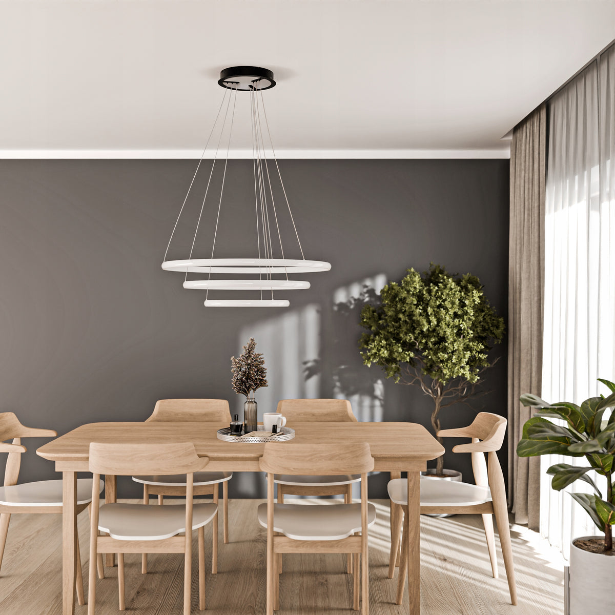 Kancelářské závěsné LED svítidlo 182 W