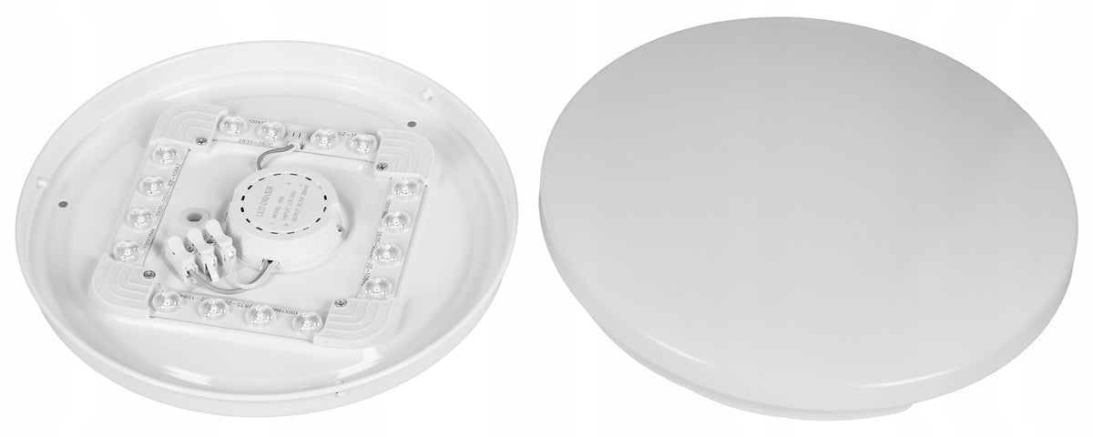 Kulaté stropní LED svítidlo 12 W, 19 cm – neutrální bílá