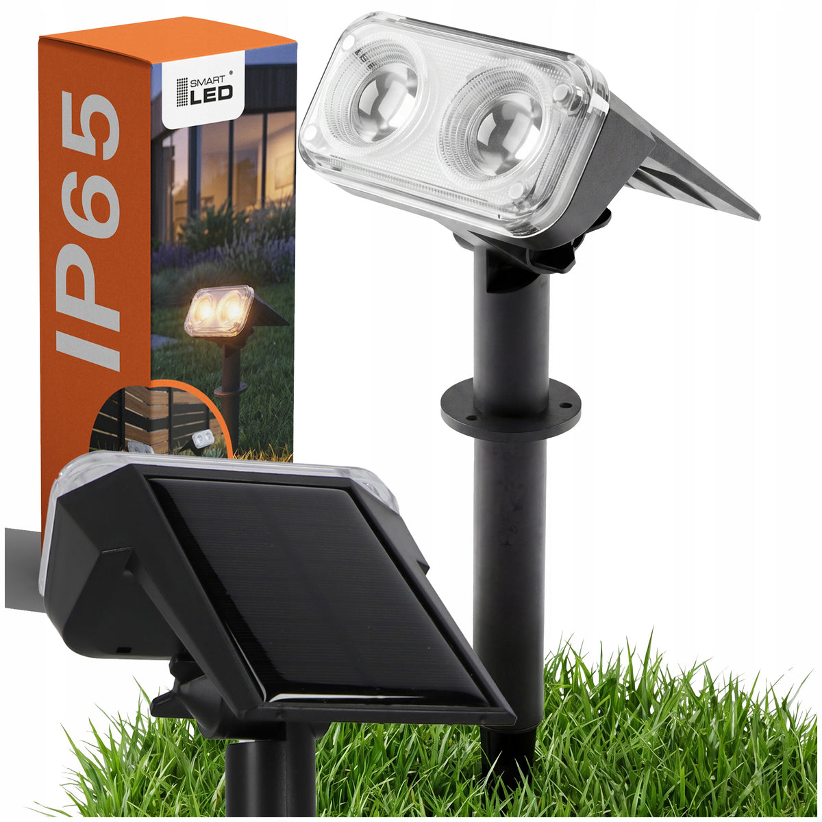 LED solární zápichové svítidlo