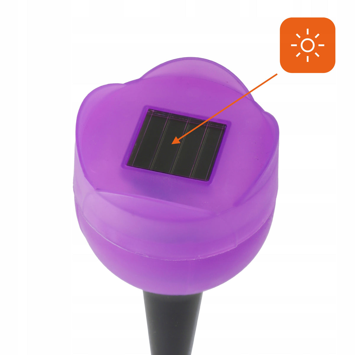 LED solární zápichové svítidlo