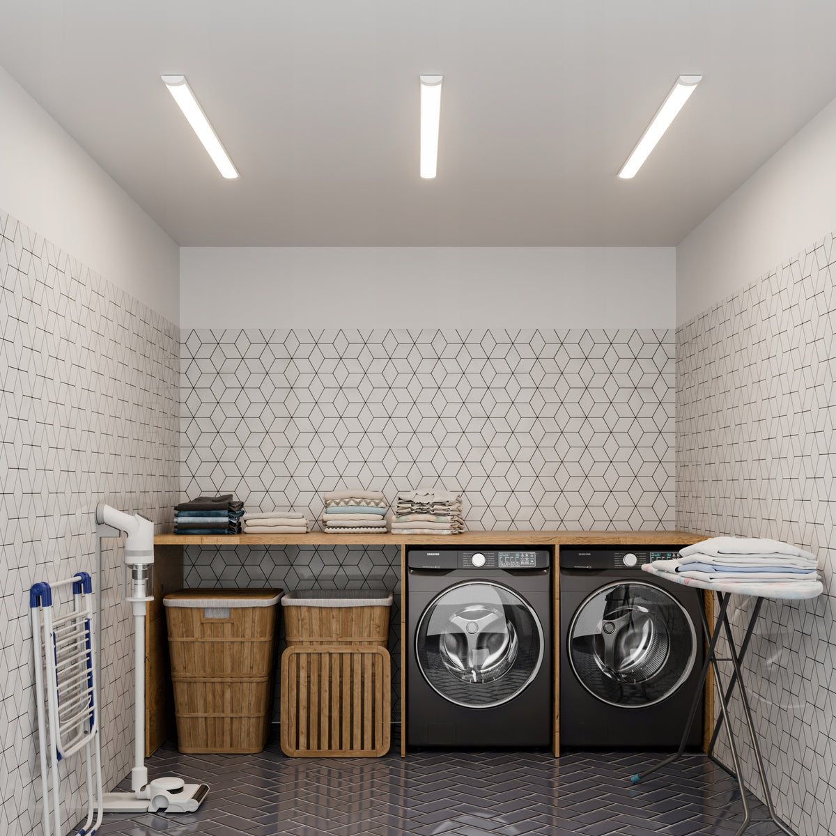 Prachotěsné LED svítidlo 36 W, 120 cm