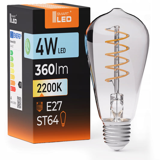 LED žárovka E27 4 W, 360 lm, 2200 K – teplá bílá