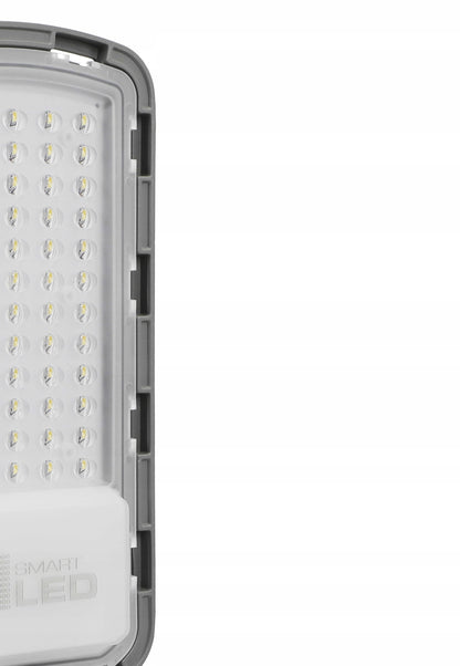 Šedé pouliční LED svítidlo 100 W, 10000 lm, IP65