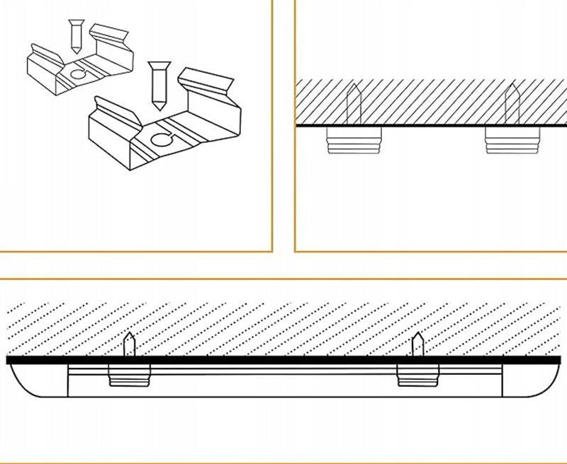 Průmyslové LED svítidlo 45 W, 150 cm