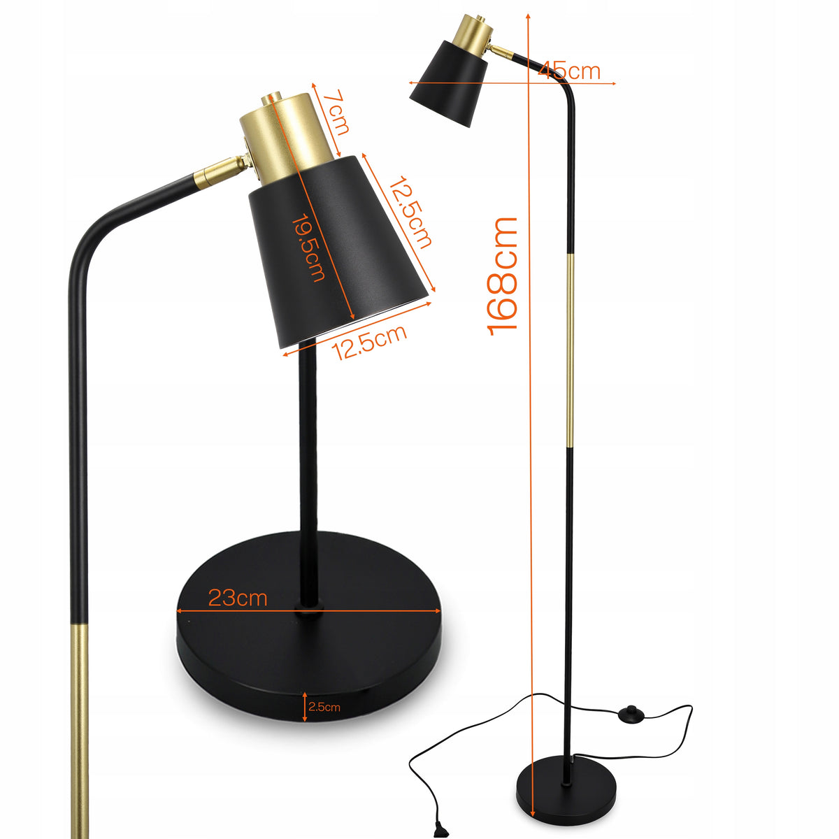 Stojací lampa E27
