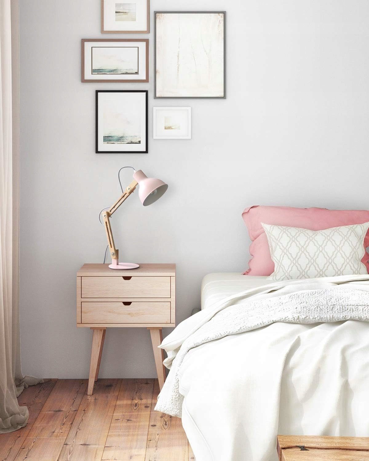 Stolní lampa E27, nastavitelná