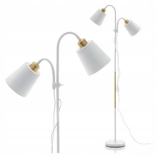 Stojací lampa E27, nastavitelná