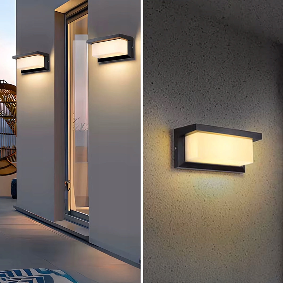 LED fasádní svítidlo 10 W, 600 lm, IP54