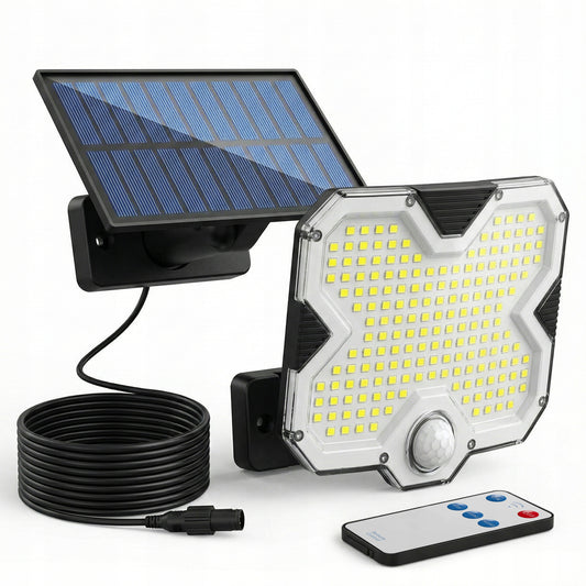 LED solární pouliční svítidlo, IP44
