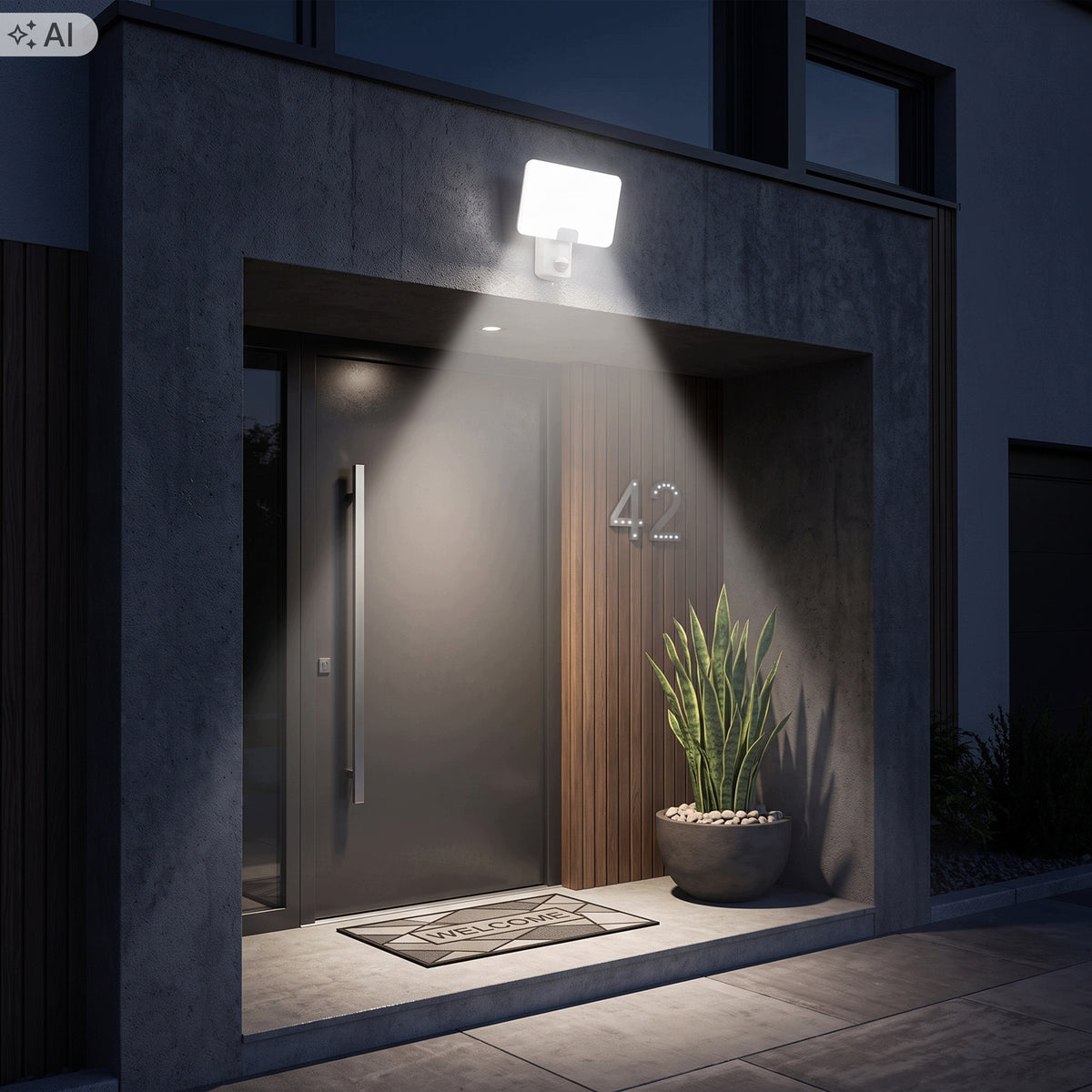 Bílý LED reflektor 20 W, CCT, IP65