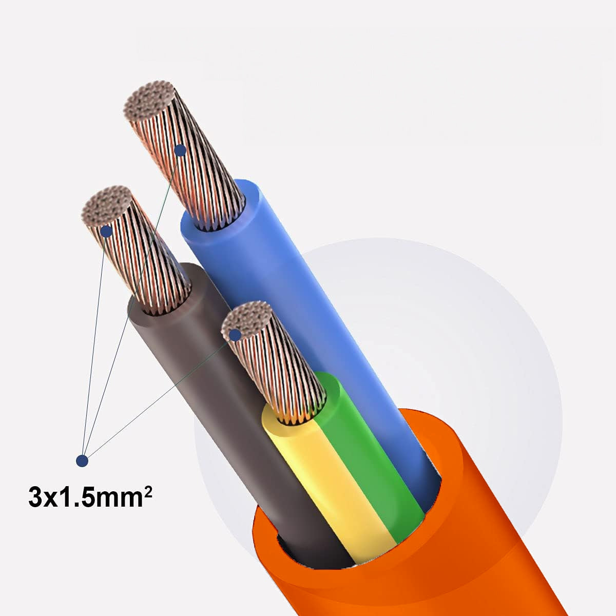 Prodlužovací kabel 50 m