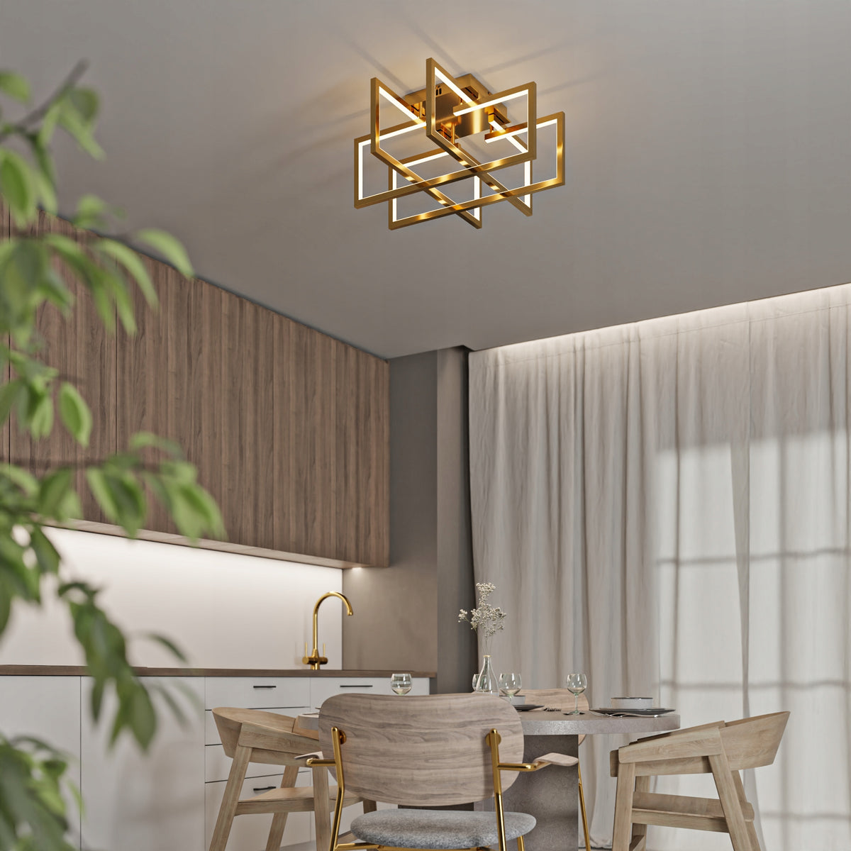LED závěsné svítidlo – teplá bílá