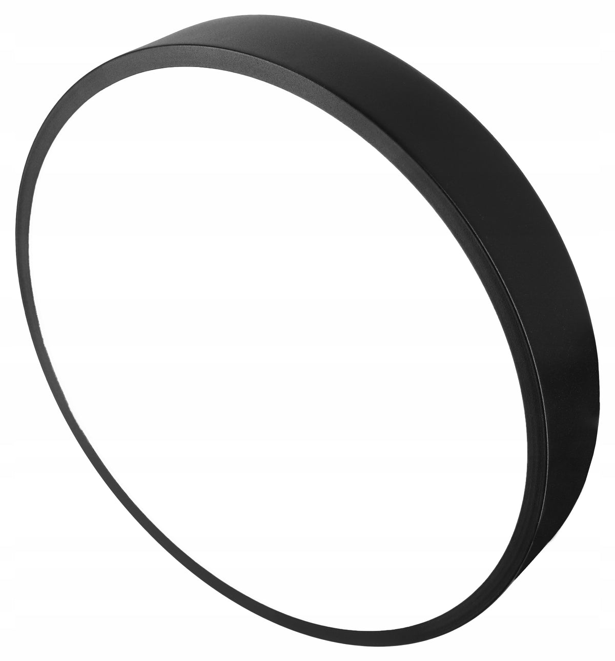 Černé kulaté stropní LED svítidlo 30 W, 30 cm
