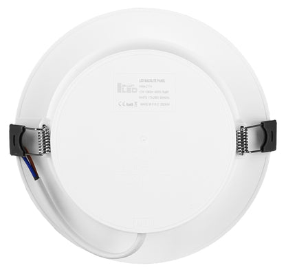 Bílý zápustný LED panel 6 W