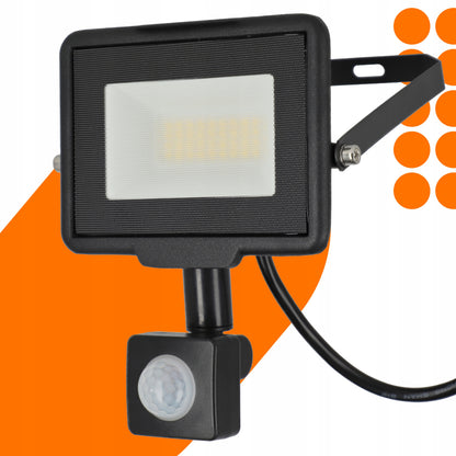 LED reflektor 30 W, 2400 lm, neutrální bílá 4500 K, IP65, 230 V, 16 × 12 cm