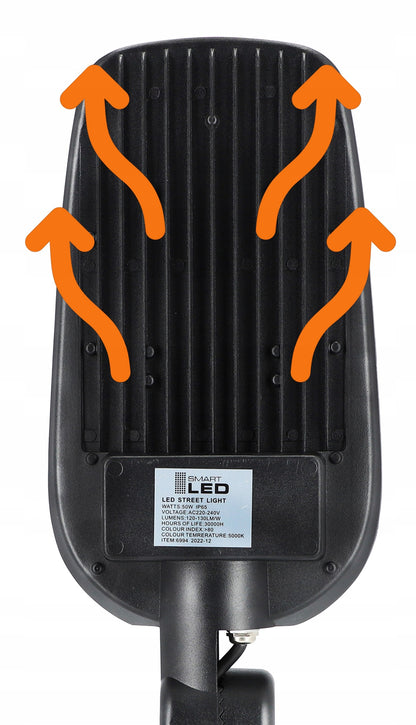 Pouliční LED svítidlo 100 W, nastavitelné, IP65