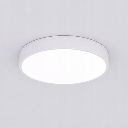 Bílé kulaté stropní LED svítidlo 48 W, 4800 lm, 50 cm, stmívatelné, CCT