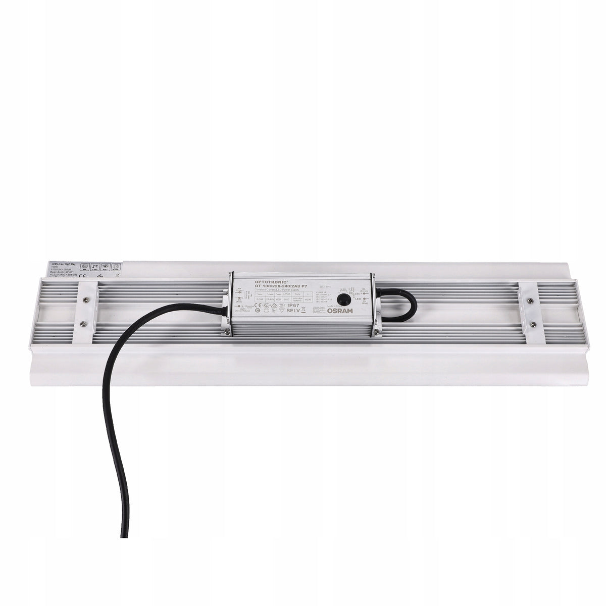 Průmyslové LED svítidlo High Bay 100 W, 17000 lm, 5000 K