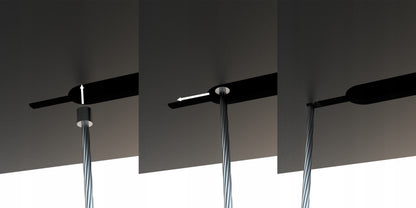 Kancelářské lineární LED svítidlo 50 W, 150 cm