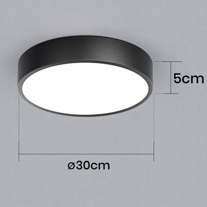 Kulaté stropní LED svítidlo 18 W, 1800 lm, 30 cm