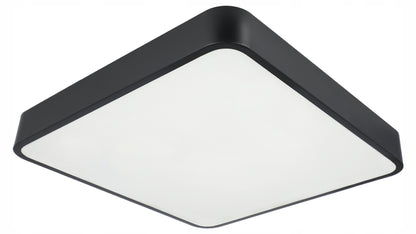 Černé stropní LED svítidlo 40 W, 40 cm